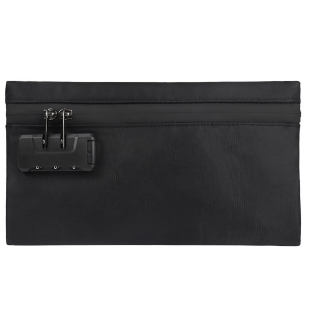 smell proof bag with combination lock reset| matriarch.la